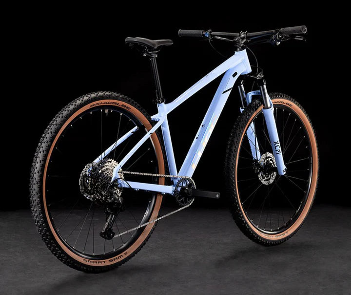 Bicicleta de montaña CUBE Aim SLX Blueblossom & Pearl 2025